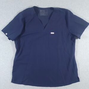 Figs Technical Collection Catarina Scrub Top Womens XL Blue FW1000